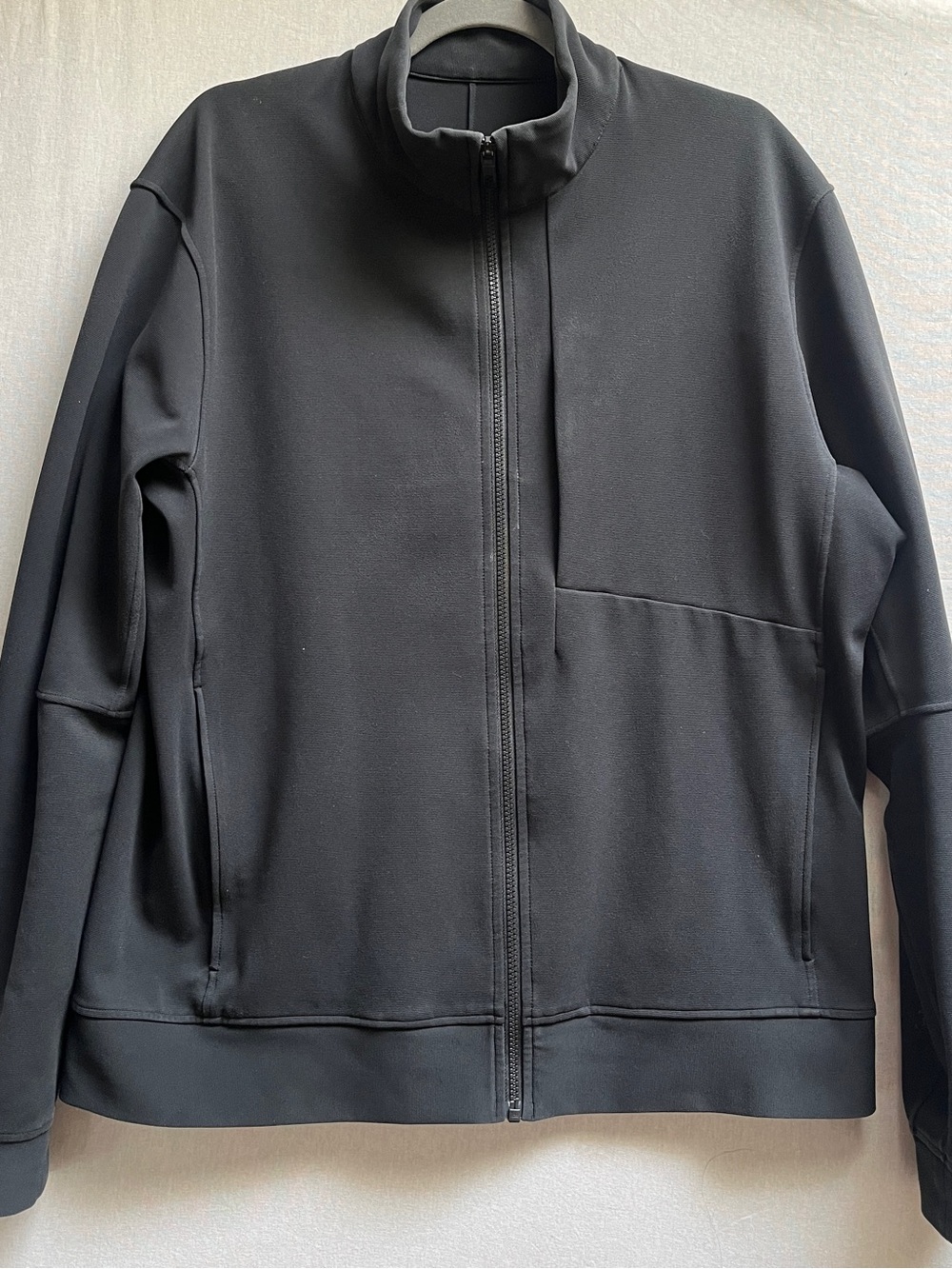 Lululemon Sojourn Jacket Men's Warpstreme Full Zip XL Black - Picture 2 of 9